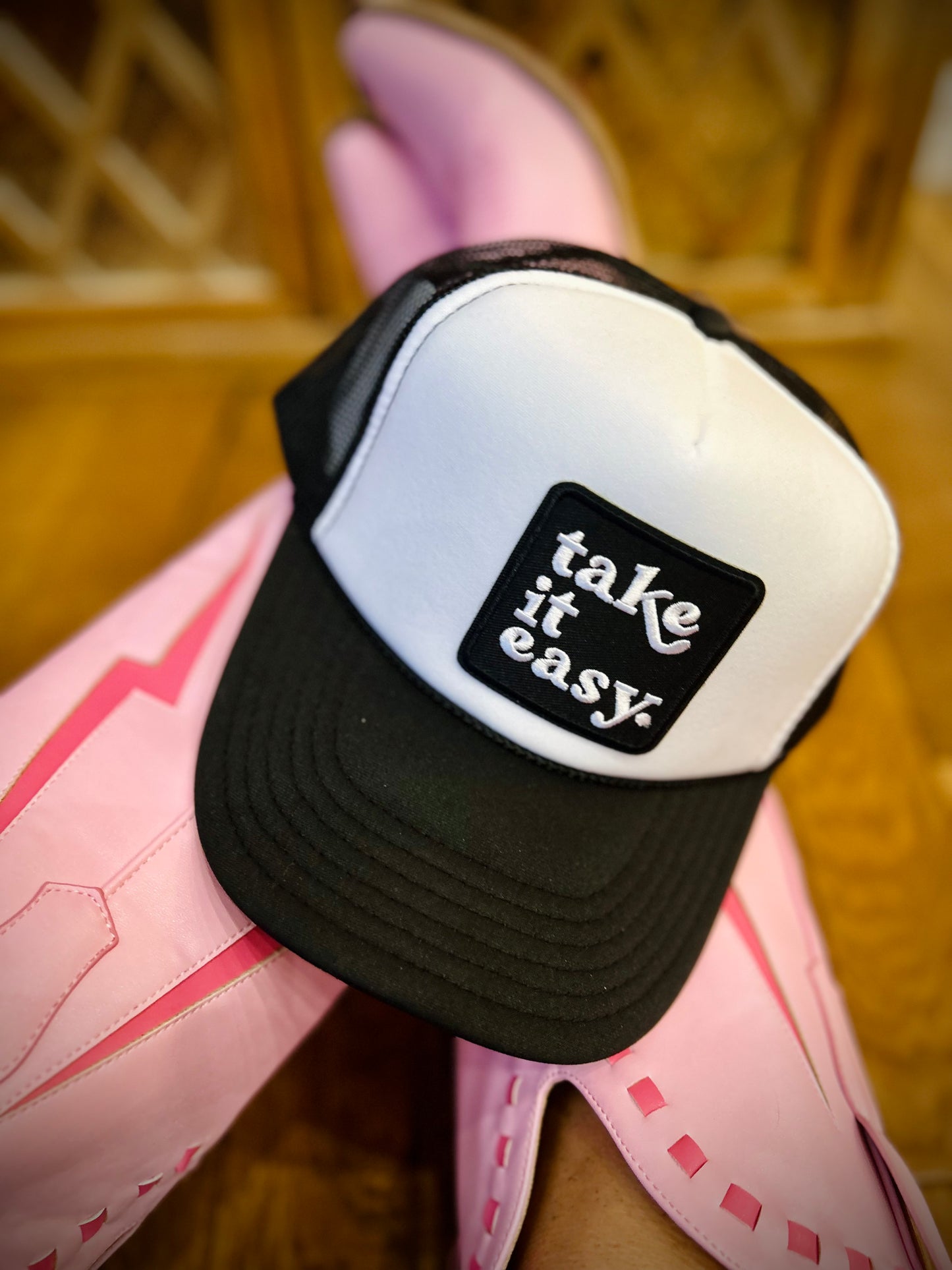 “Take It Easy” Trucker Hat