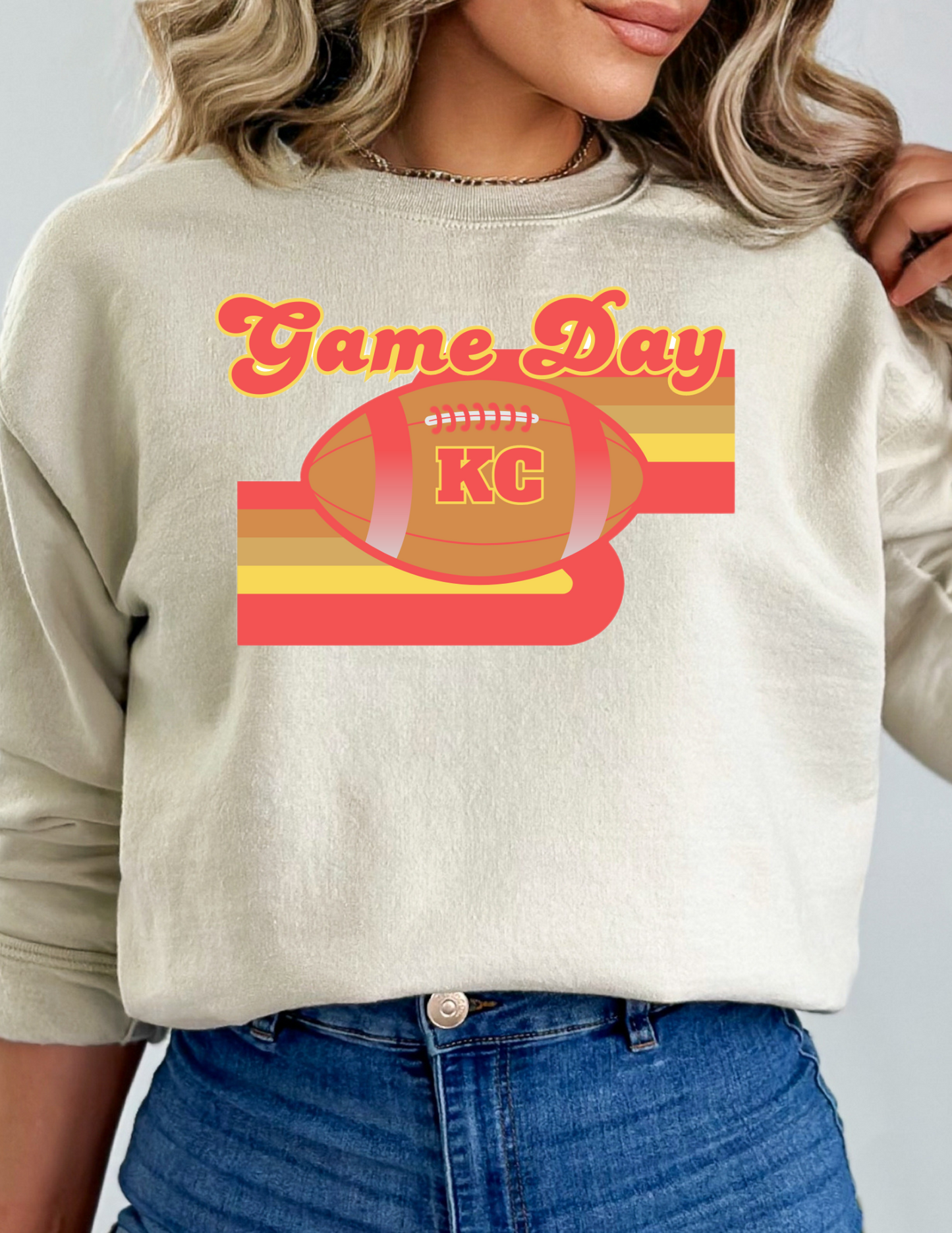 Taylor Swift Kansas City Jersey Sweatshirt