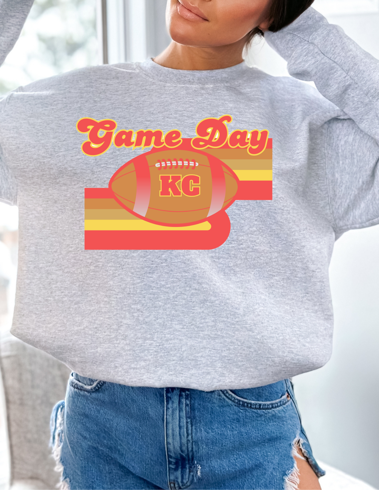 Gameday Kanas City Football Sweatshirt