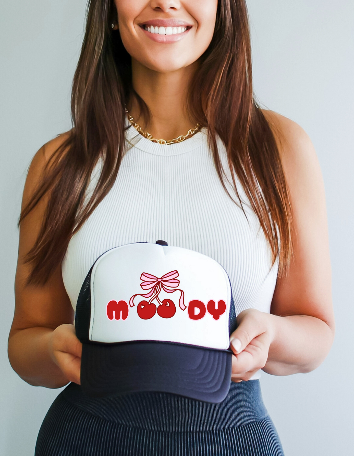 "Moody" Cherries Trucker Hat