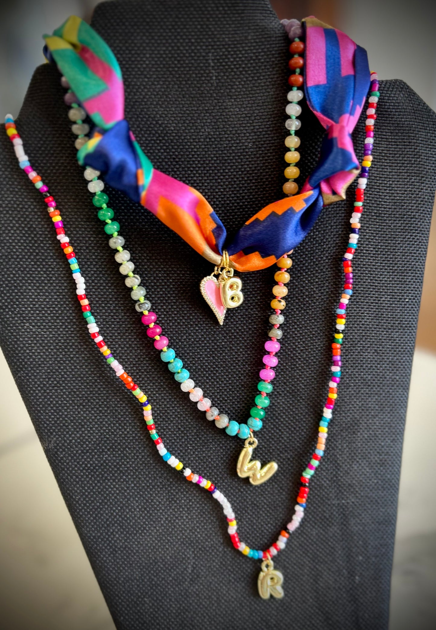 Bandana Scarf Necklaces