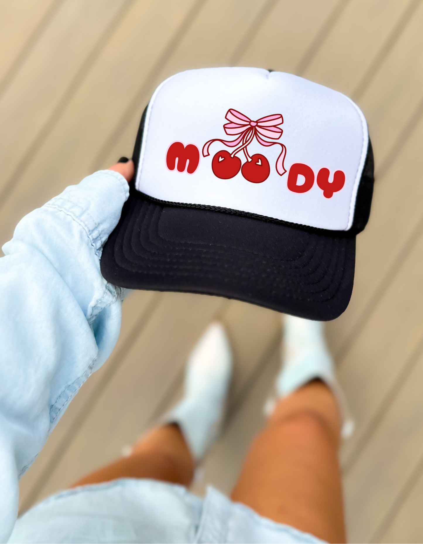 "Moody" Cherries Trucker Hat