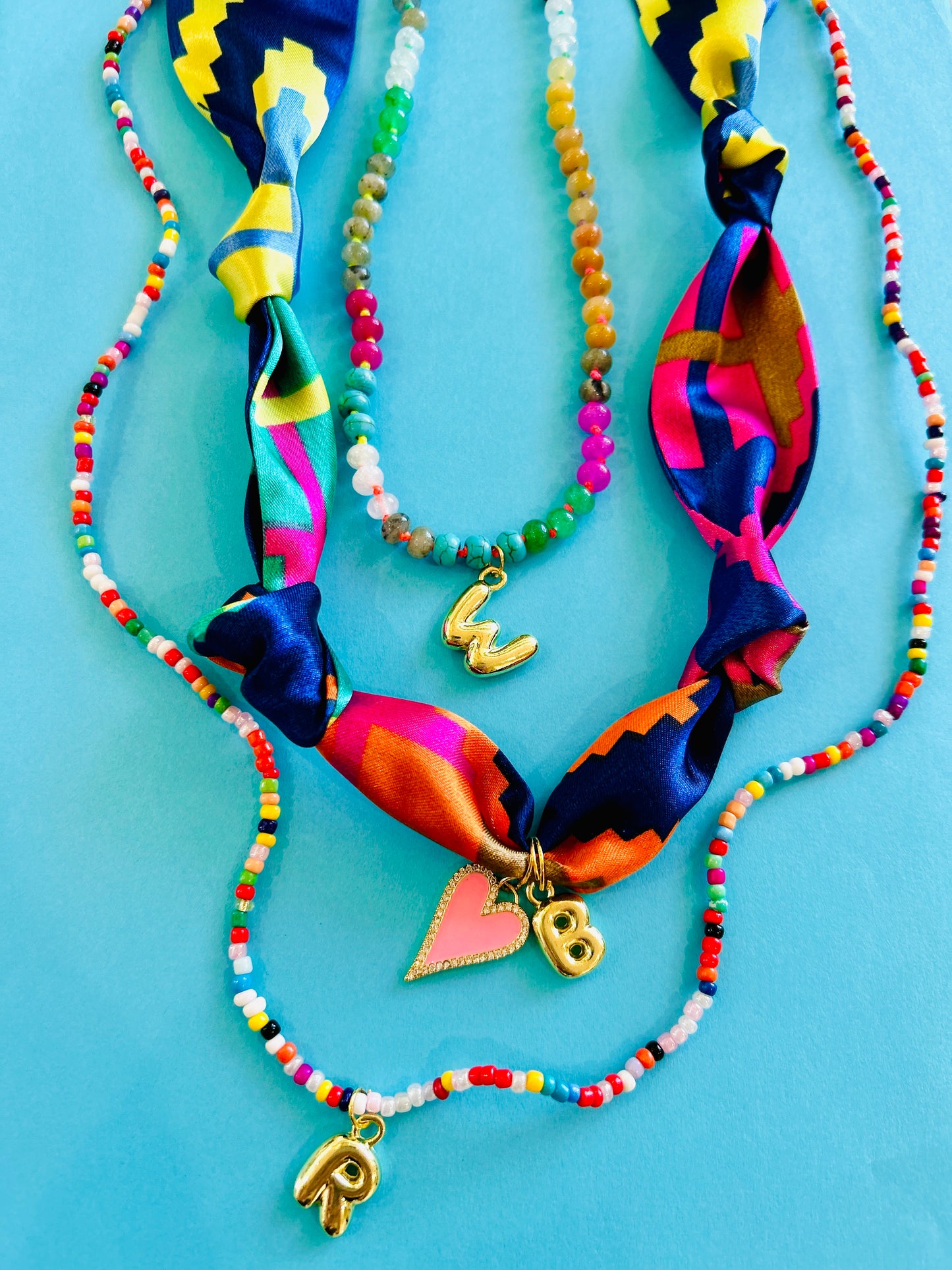 Bandana Scarf Necklaces