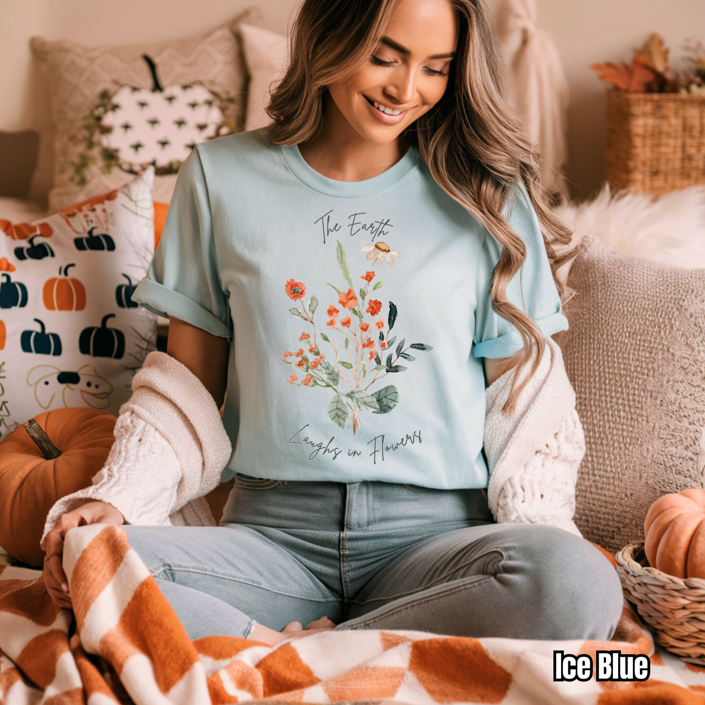 The Earth Laughs in Flowers Tee