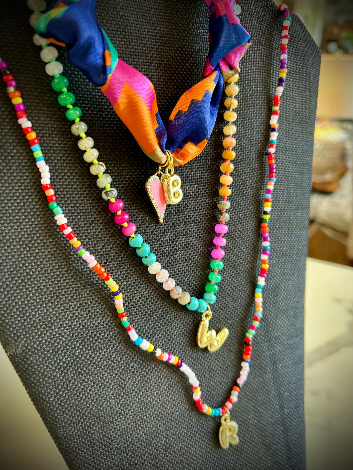 Bandana Scarf Necklaces