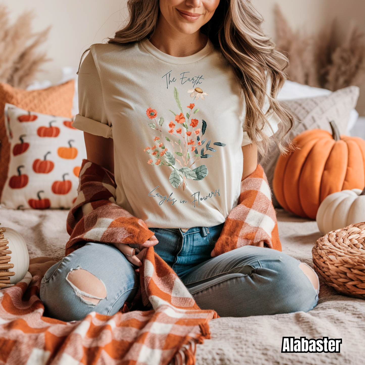 The Earth Laughs in Flowers Tee