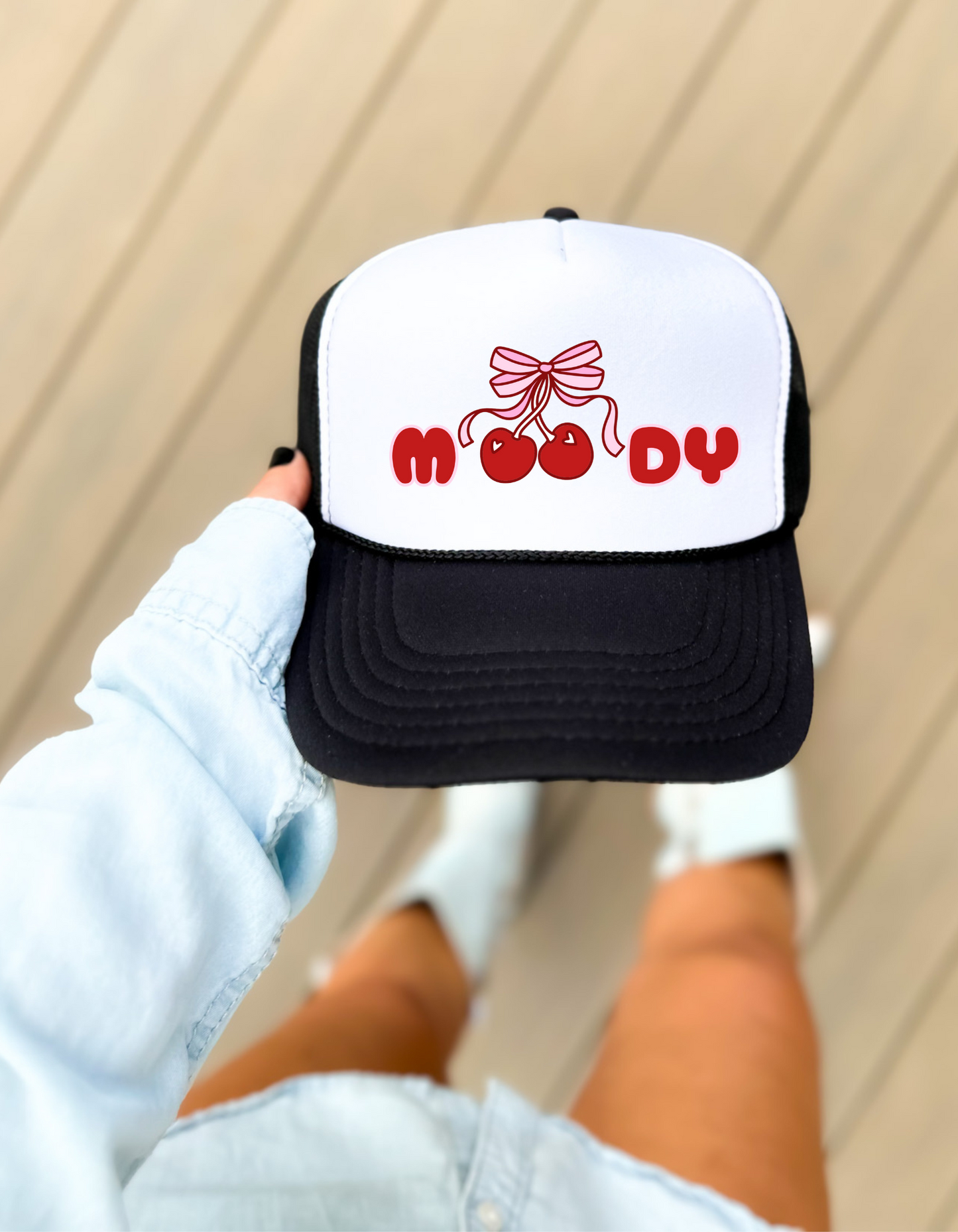 "Moody" Cherries Trucker Hat