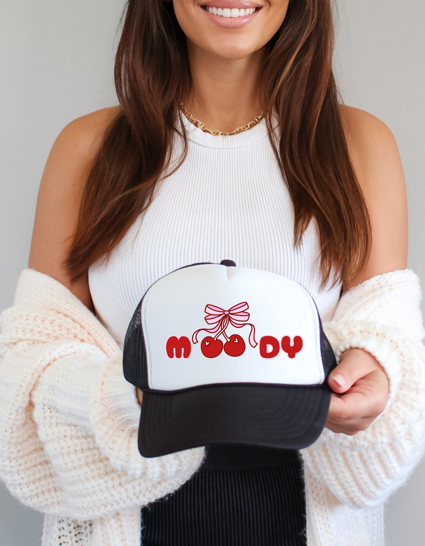 "Moody" Cherries Trucker Hat