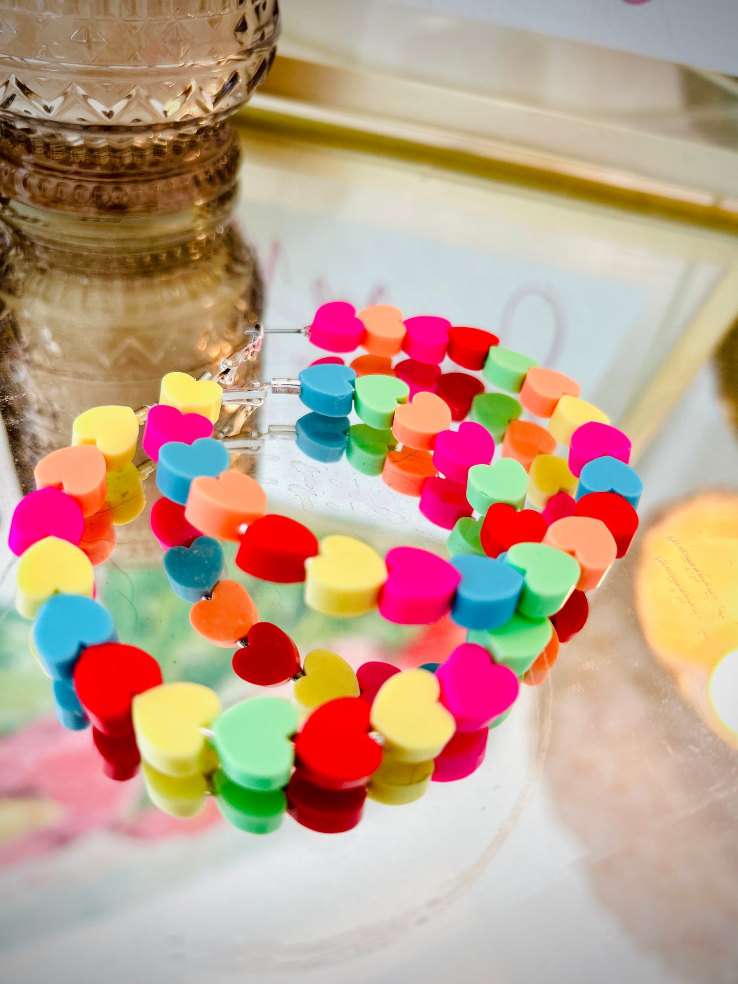 Heartfelt Hoop Earrings