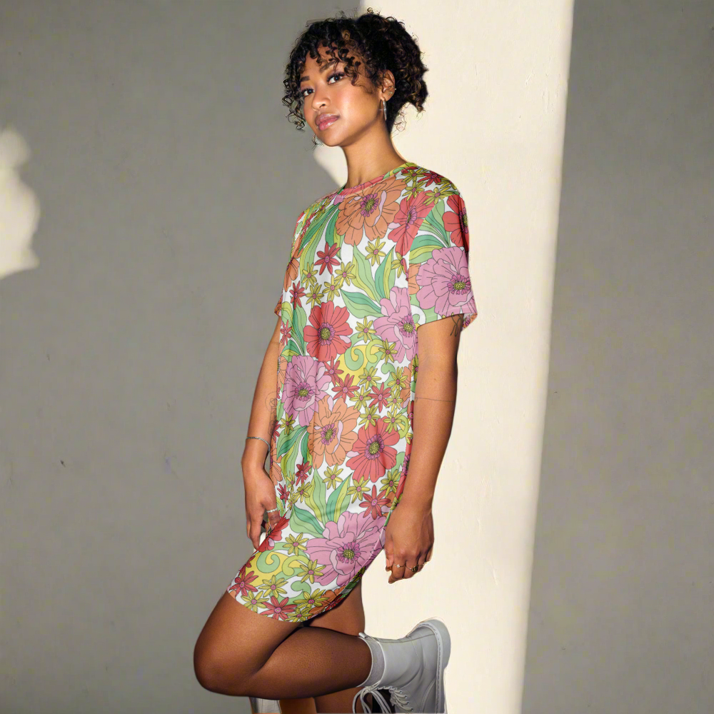 Woodstock Daisy T-Shirt Dress