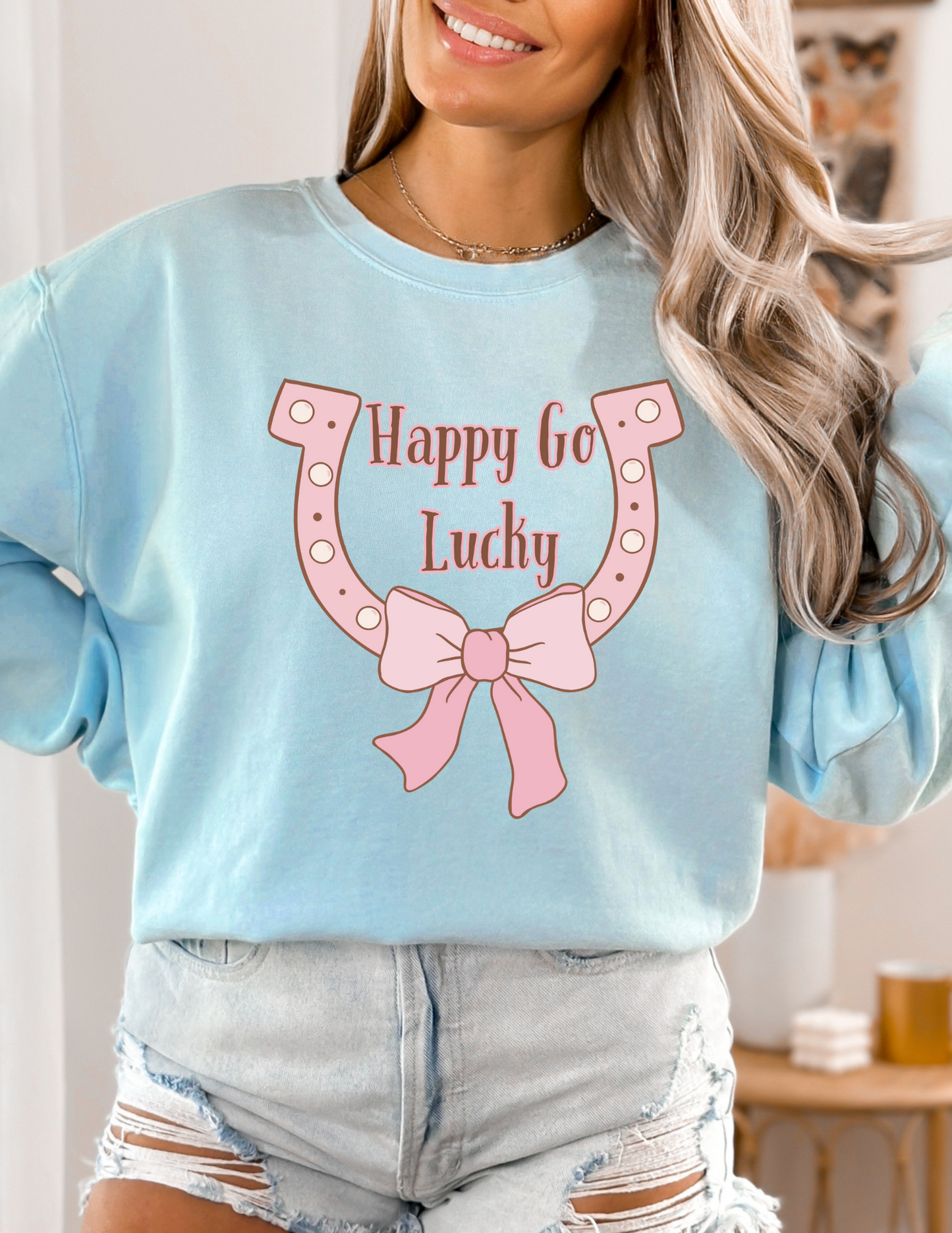 Happy Go Lucky Sweatshirt