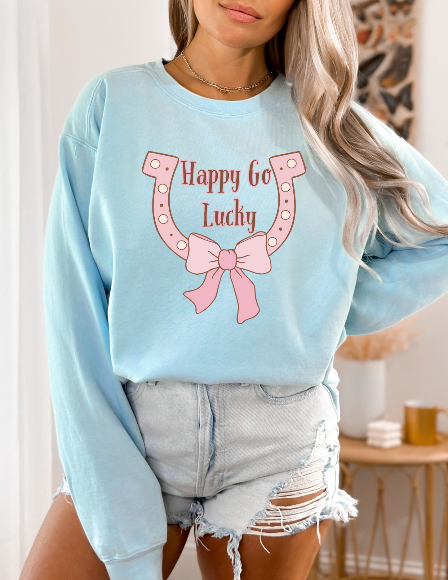 Happy Go Lucky Sweatshirt