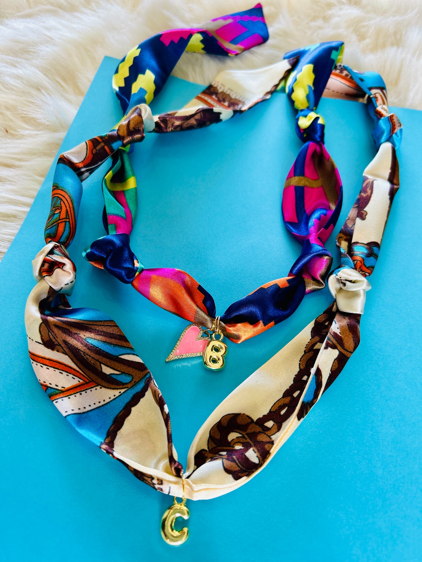Bandana Scarf Necklaces