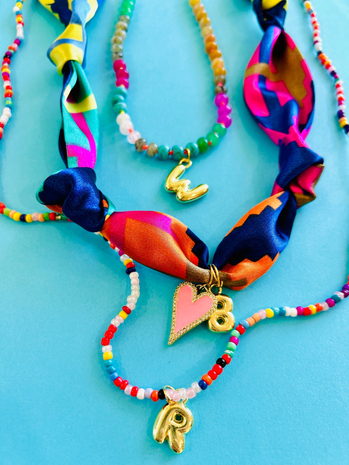 Bandana Scarf Necklaces