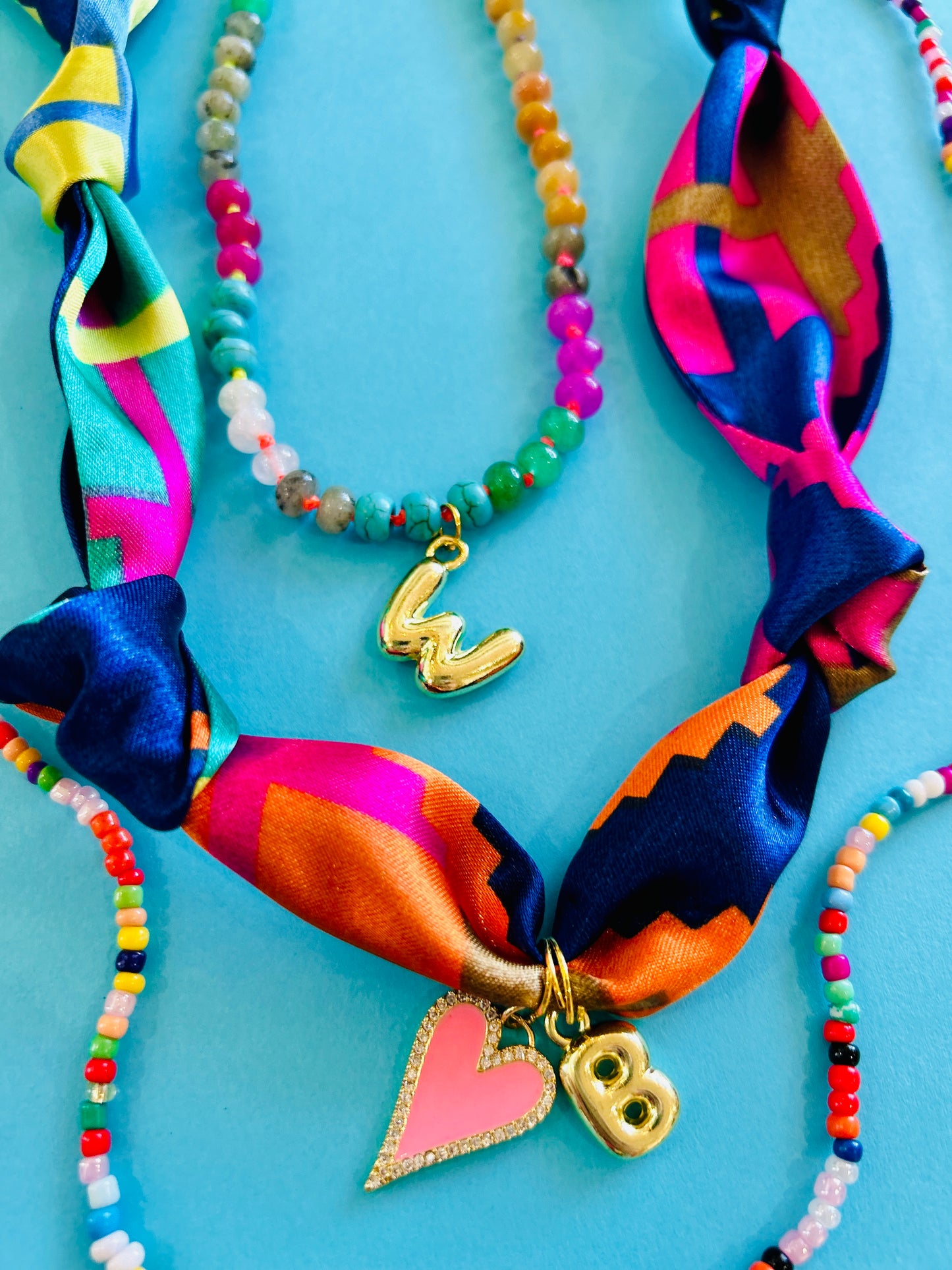 Bandana Scarf Necklaces