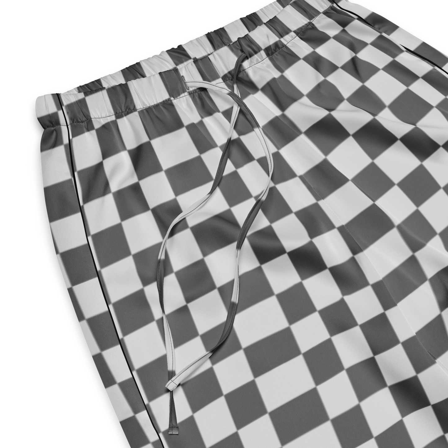 "Check Me Out" Silky Checkered Pants