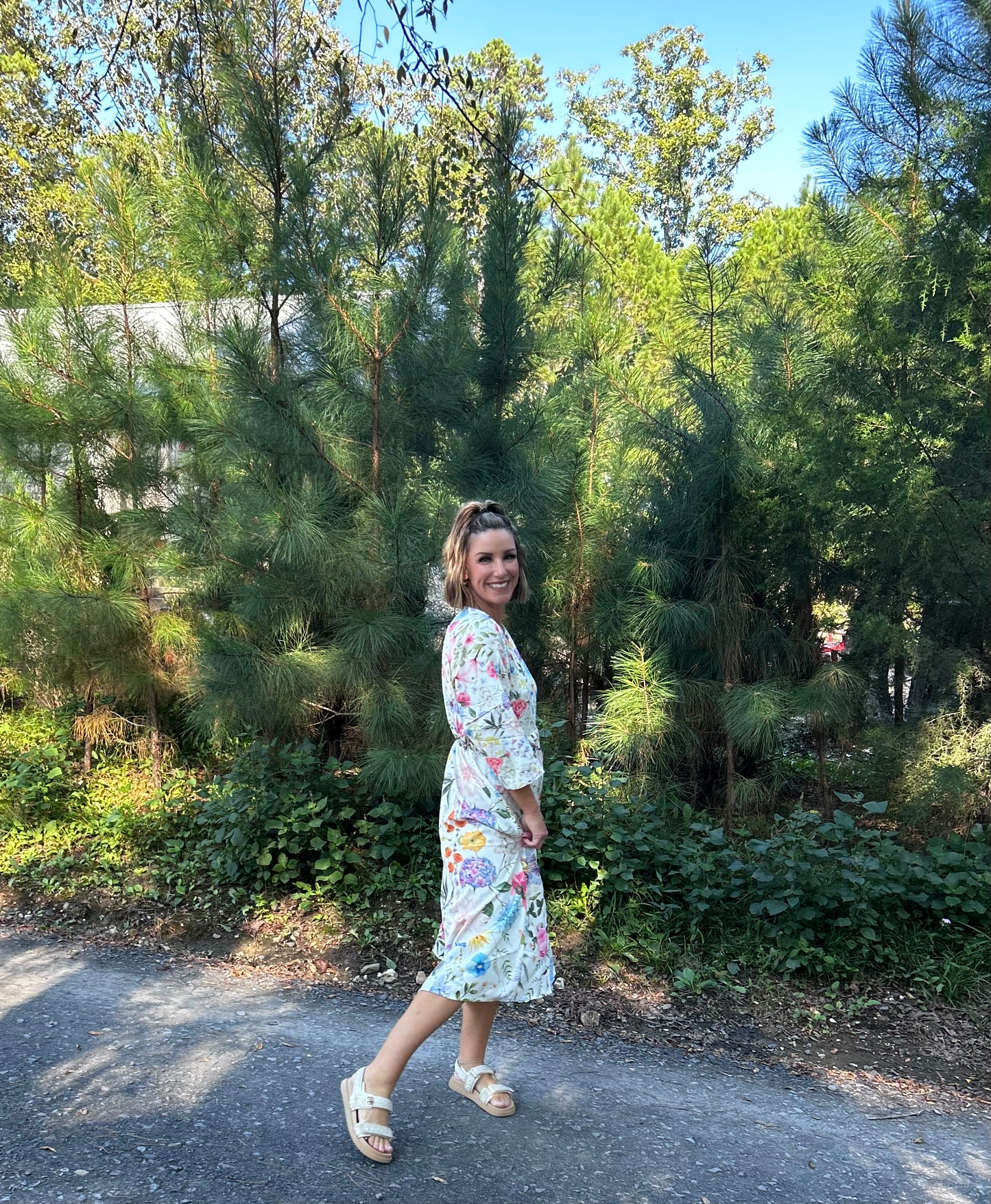 Fields of Bliss Floral Dress