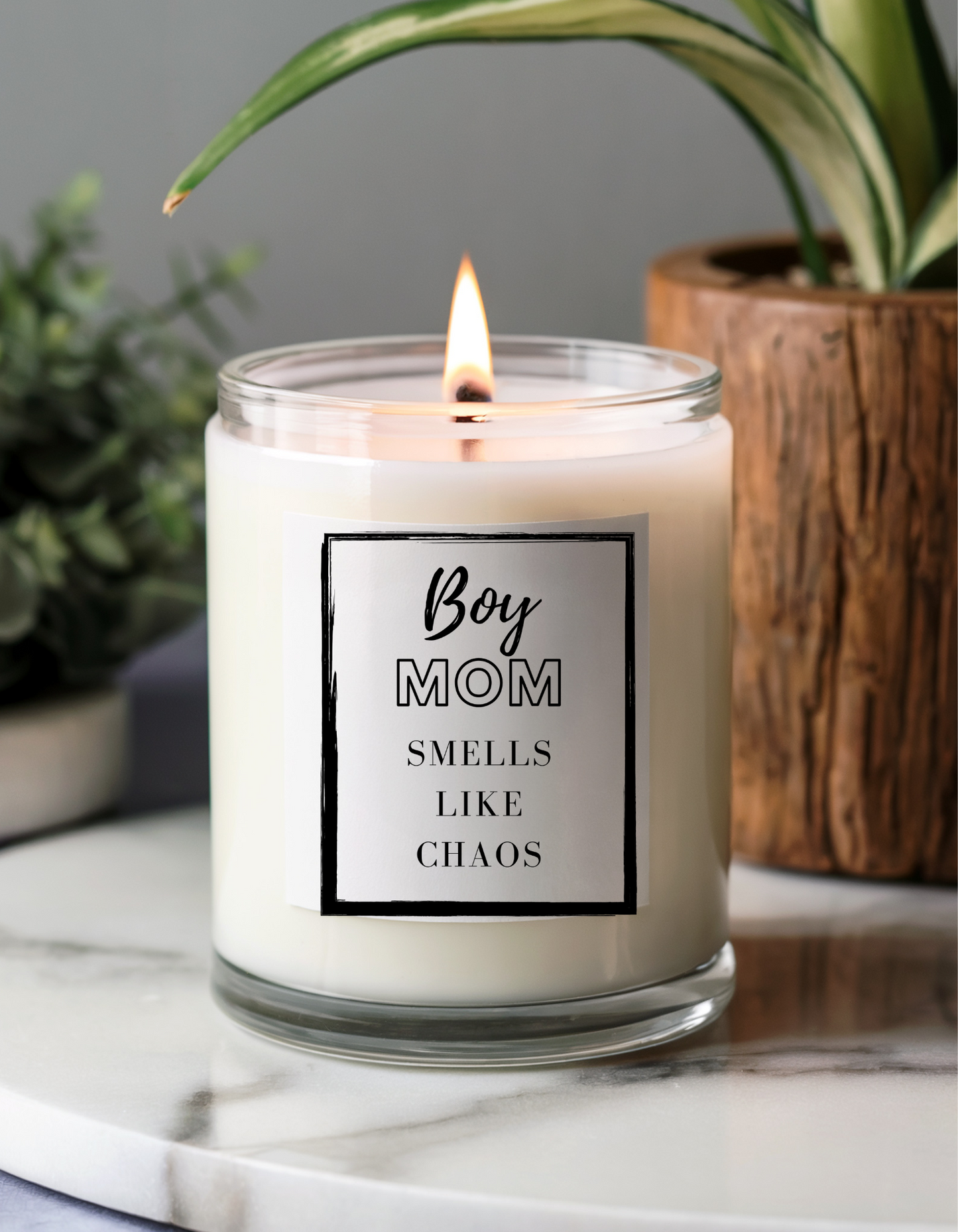 Boy Mom Candle