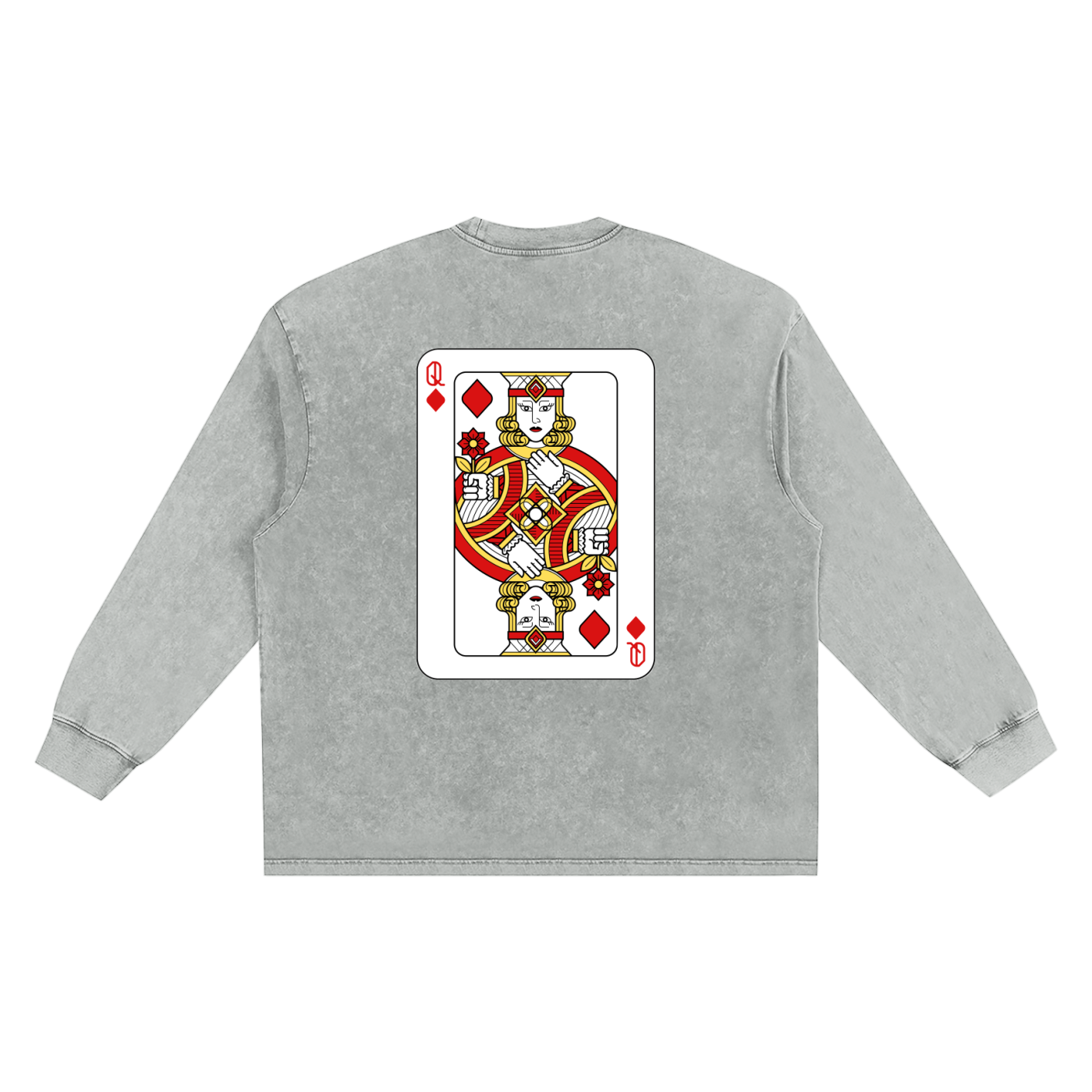Queen of Diamonds Long Sleeve T-Shirt