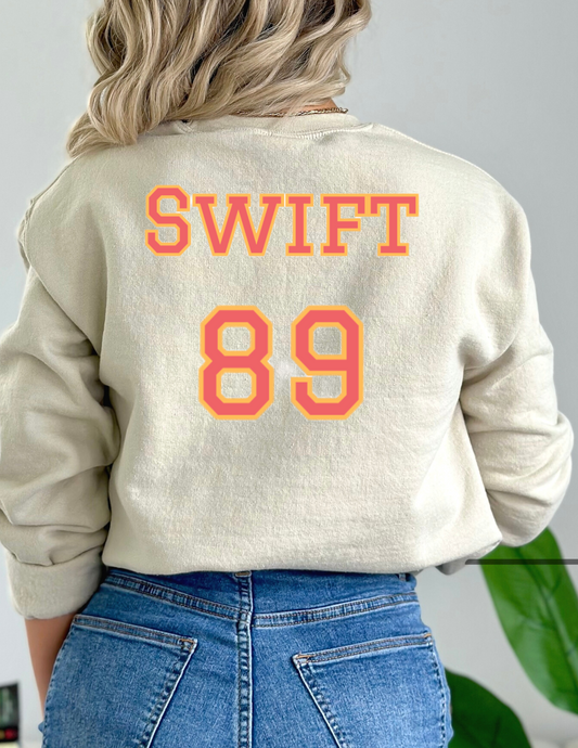 Taylor Swift Kansas City Jersey Sweatshirt