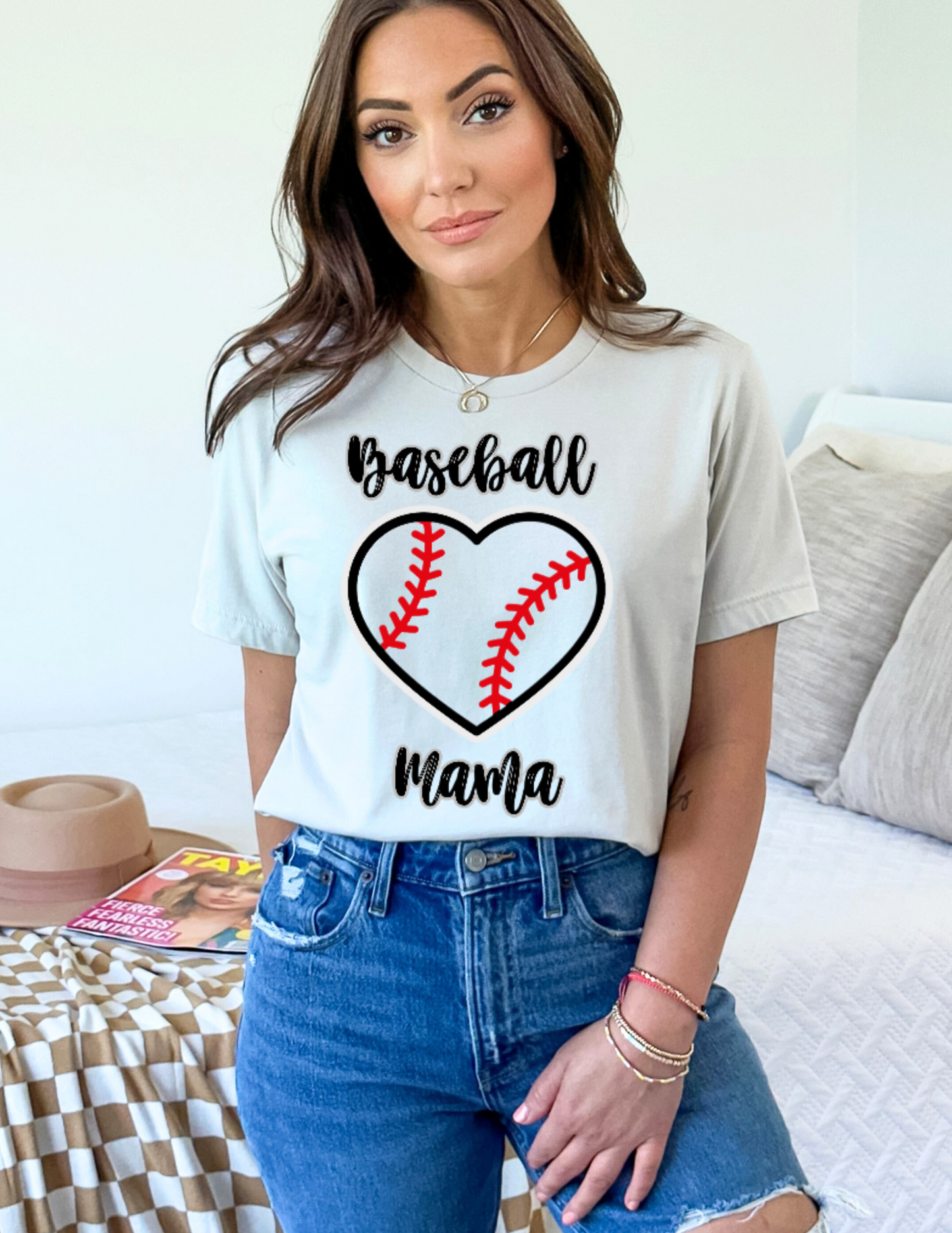 Baseball Mama Graphic Tee