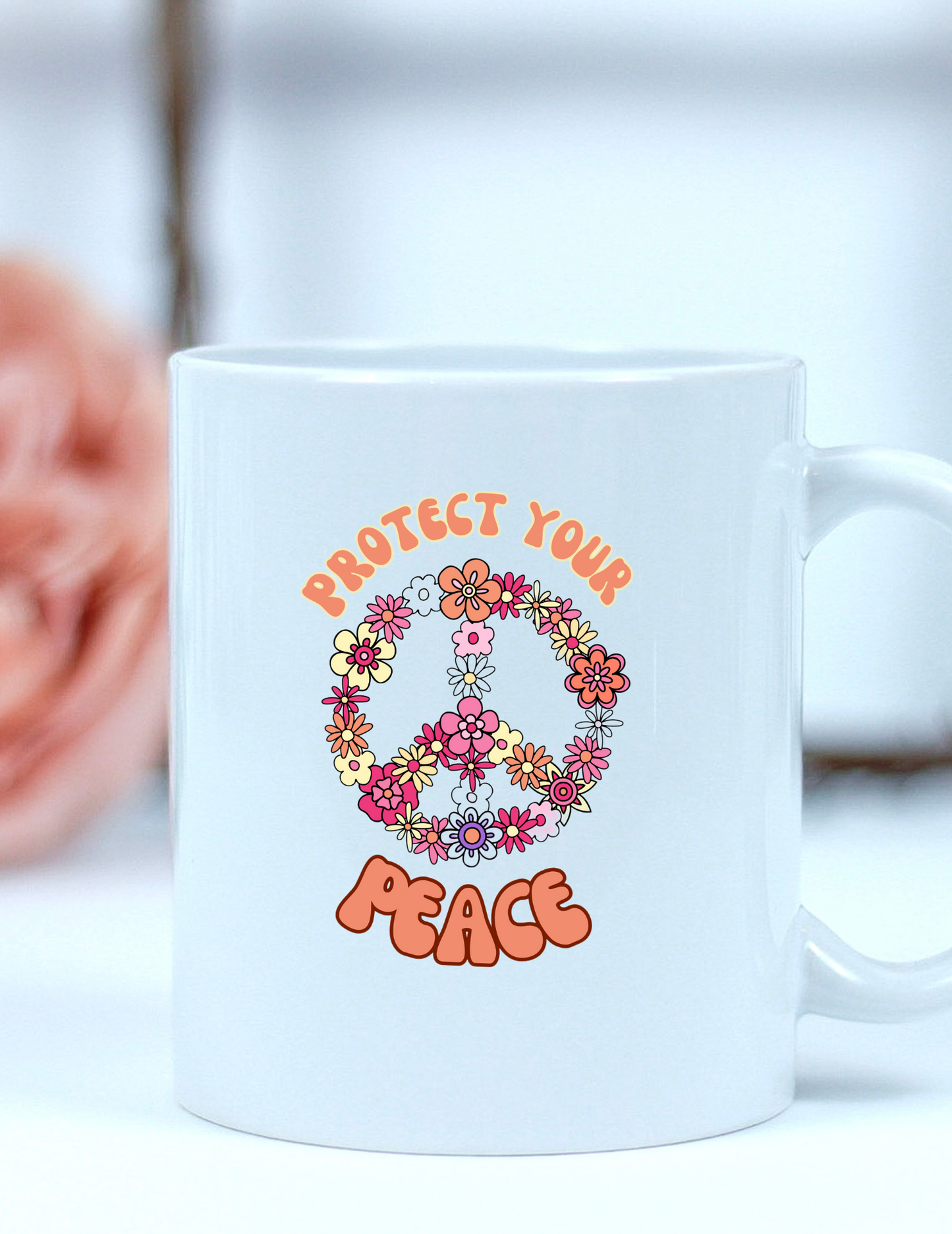 "Protect Your Peace" Coffee Mug