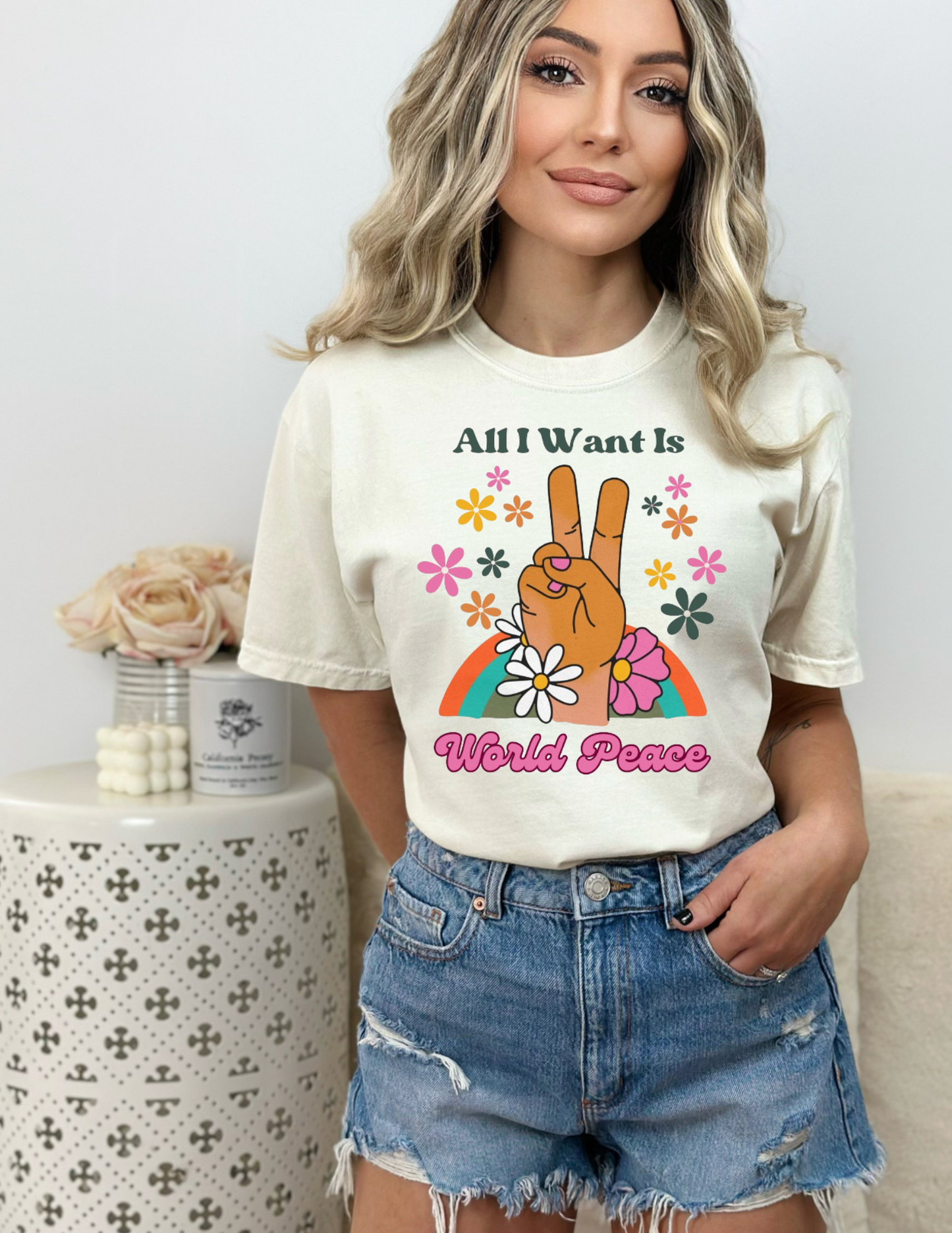 World Peace Graphic Tee