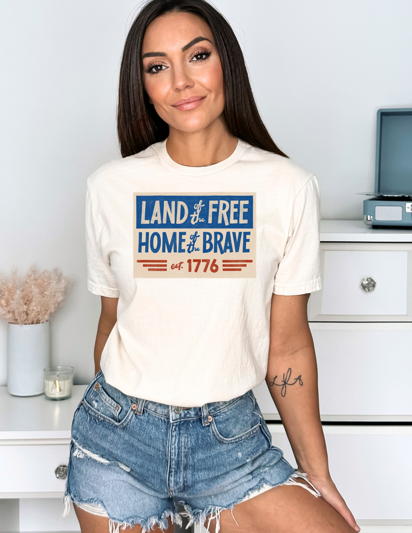 Land of The Free Graphic Tee