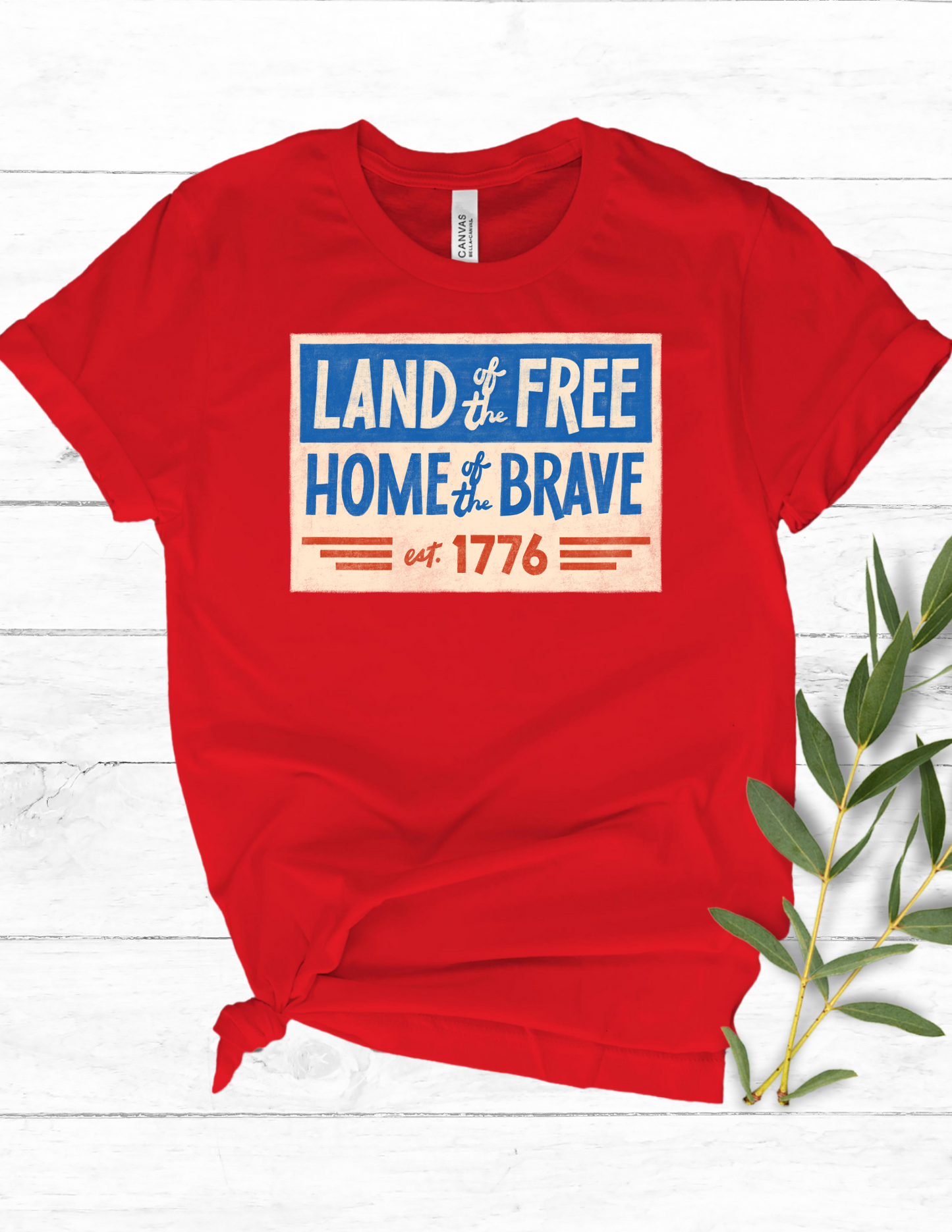 Land of The Free Graphic Tee