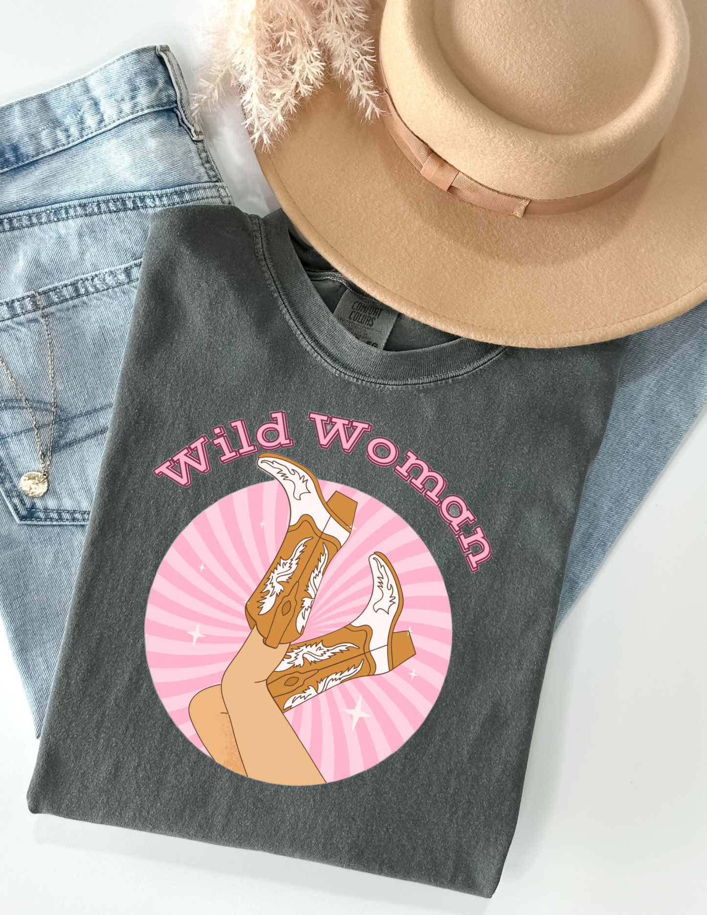 "Wild Woman" Graphic Tee