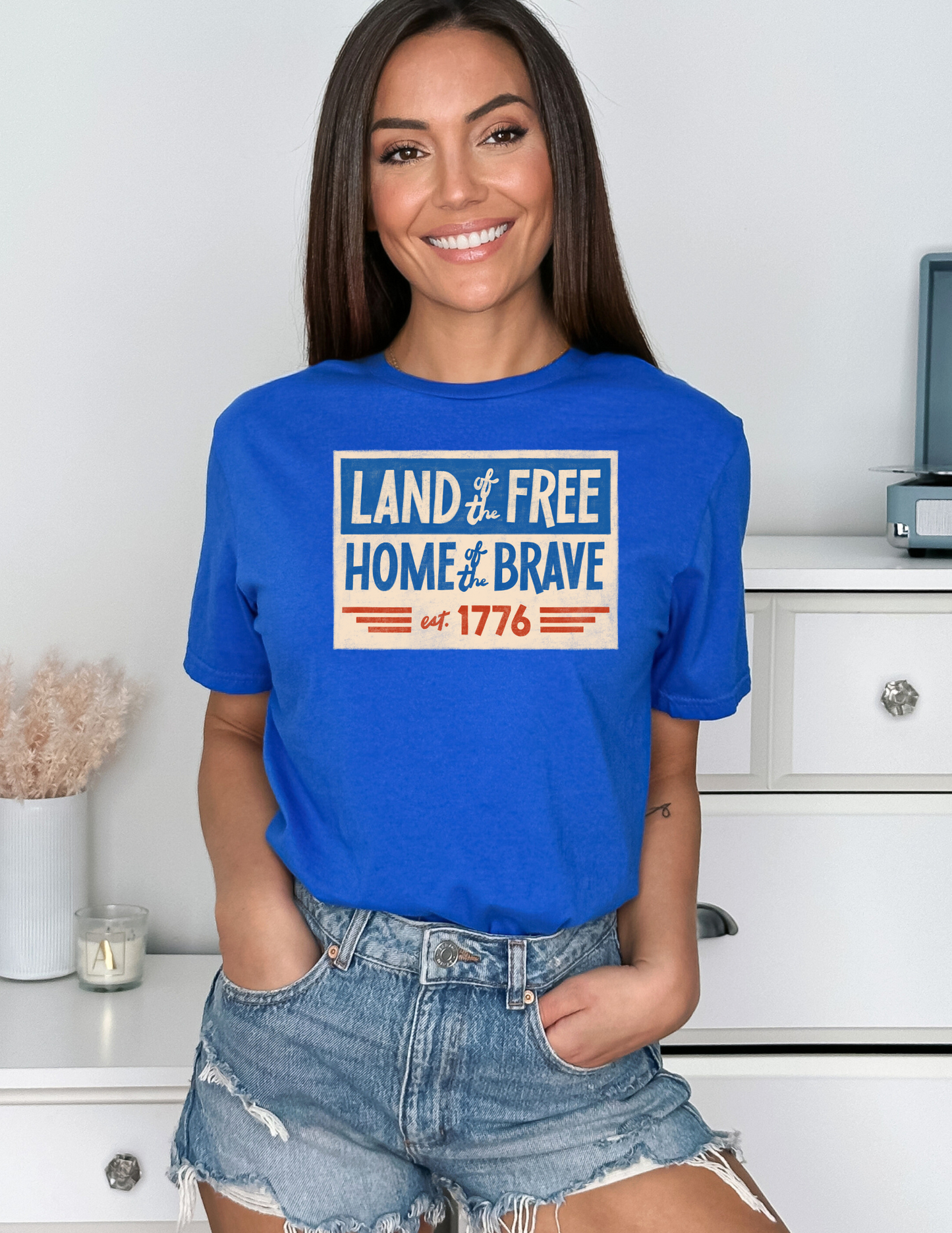 Land of The Free Graphic Tee