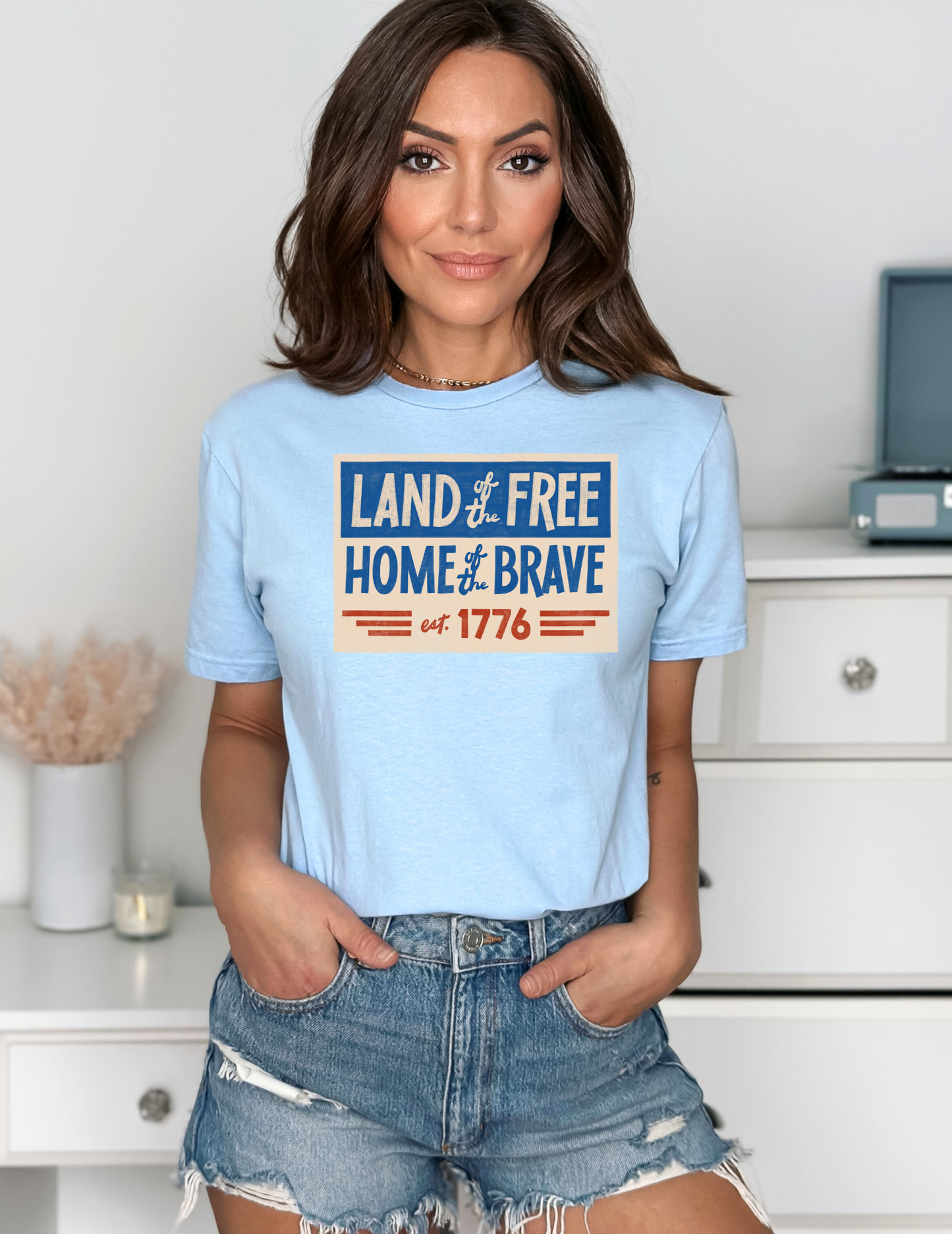 Land of The Free Graphic Tee