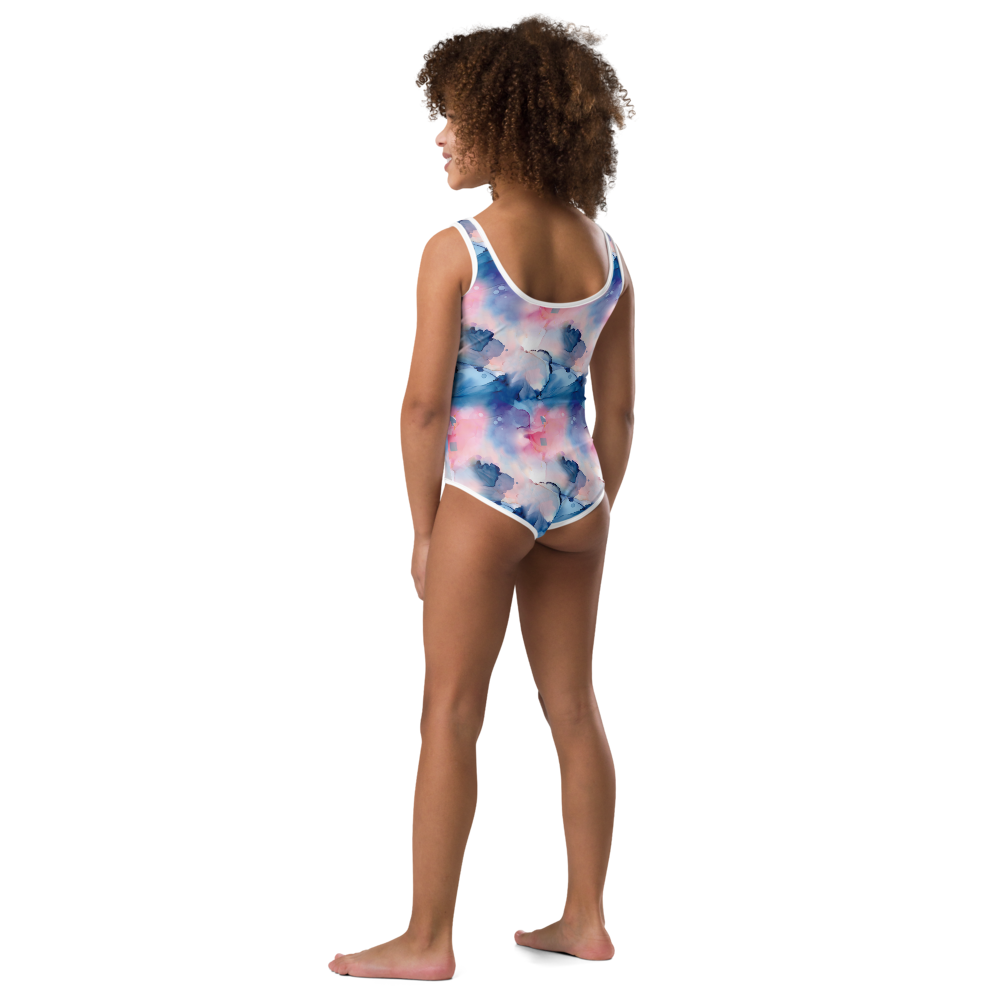 Girl's Tie Dye Sky Swimsuit