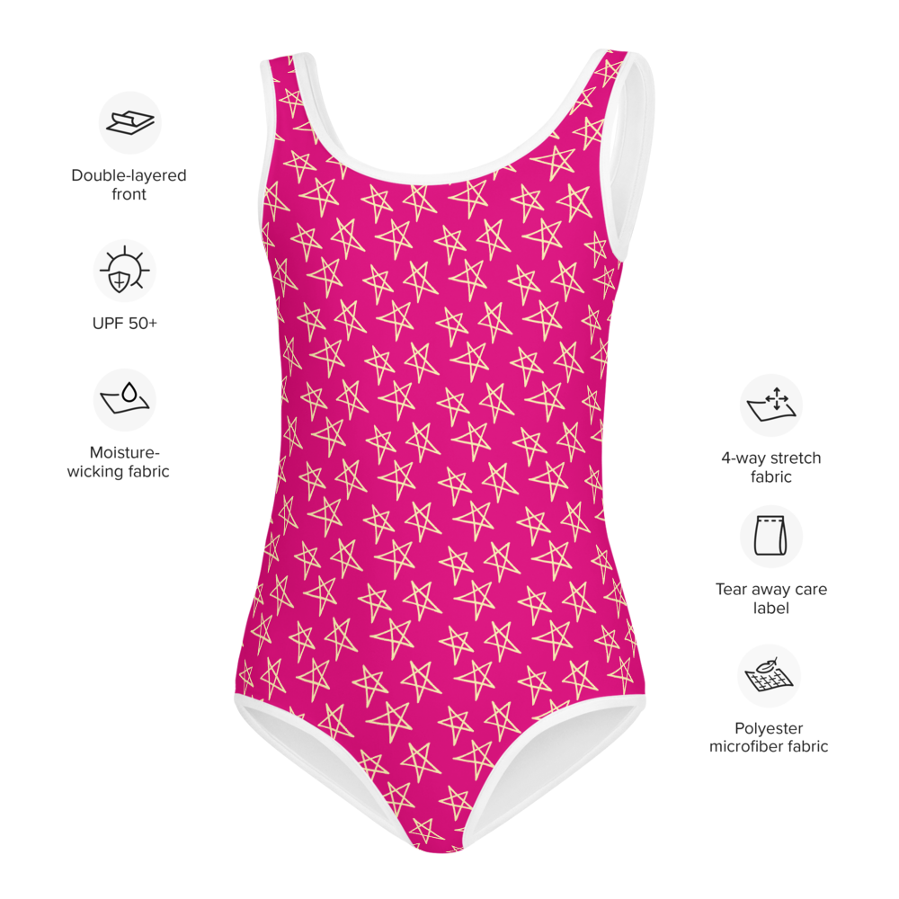 Girl's You're a STAR One Piece Swimsuit
