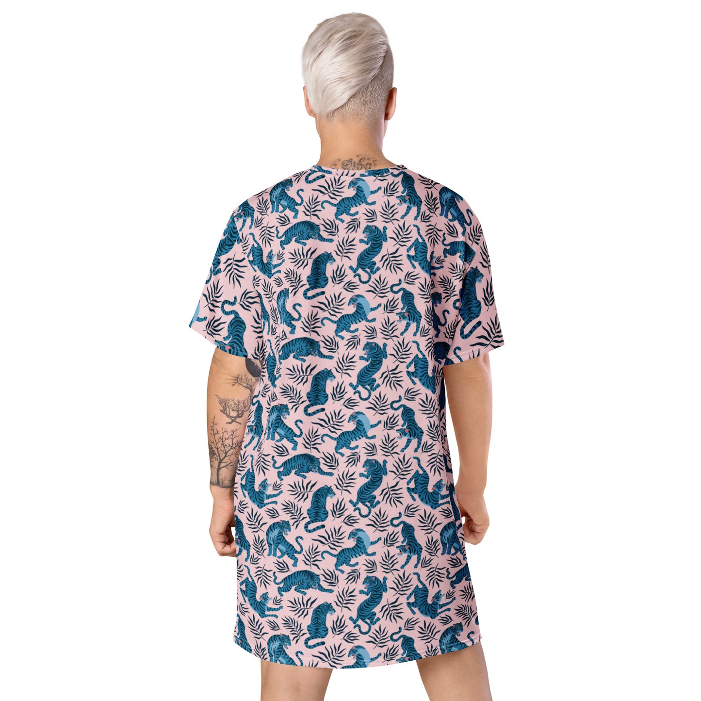 Midnight Jaguar T-Shirt Dress
