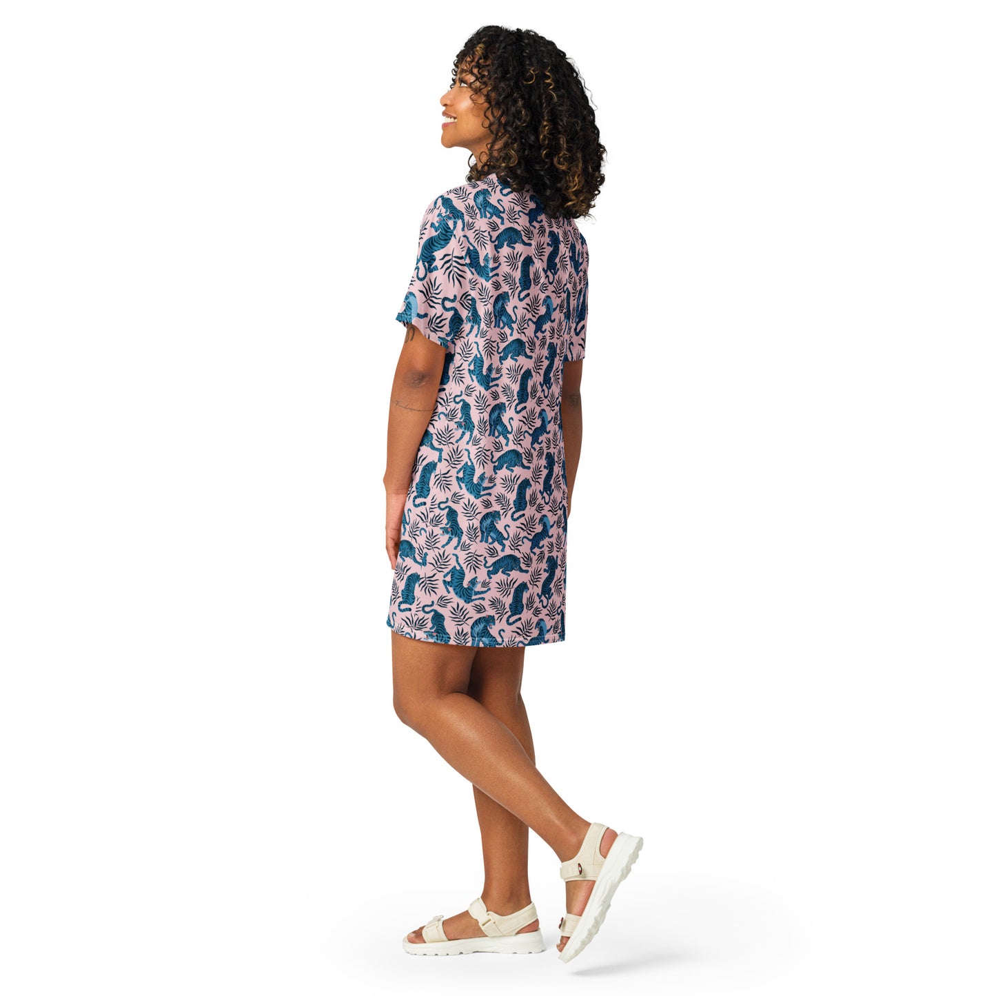 Midnight Jaguar T-Shirt Dress