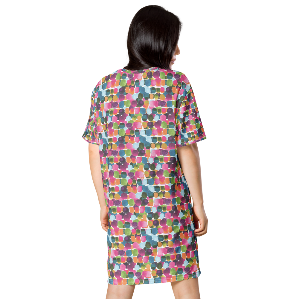 Kaleidoscope T-Shirt Dress
