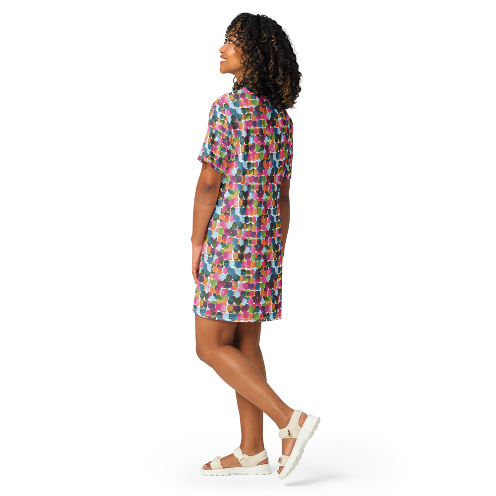 Kaleidoscope T-Shirt Dress