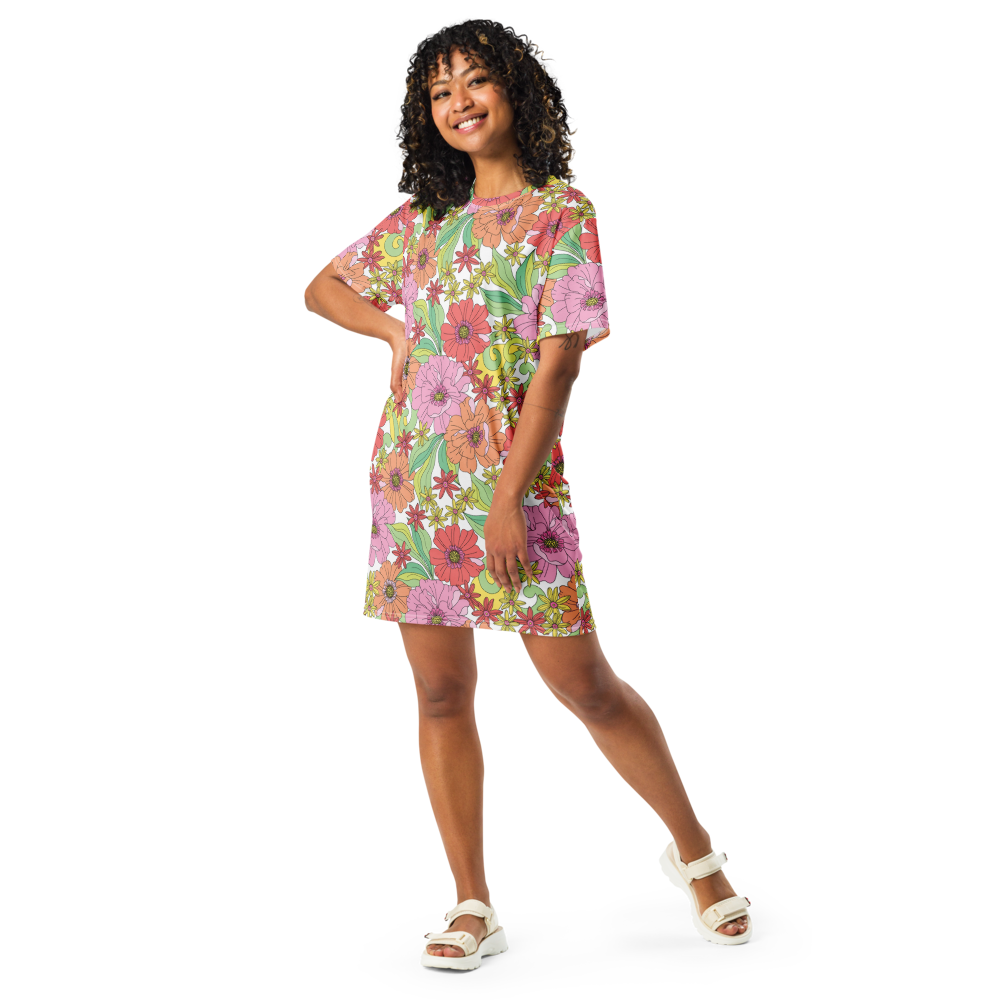 Woodstock Daisy T-Shirt Dress