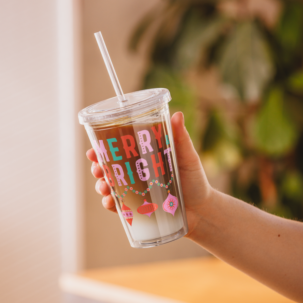 Merry & Bright Tumbler