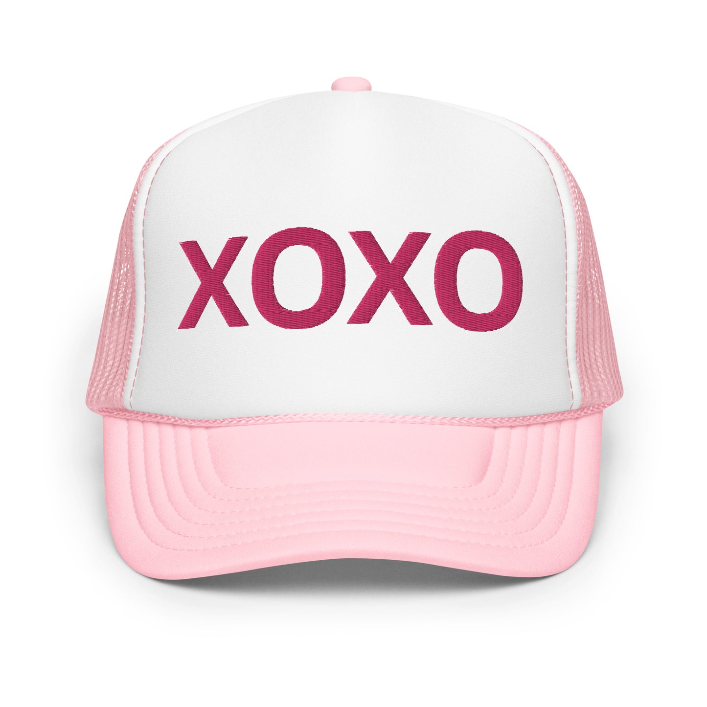 Kisses and Hugs Embroidered Trucker Hat