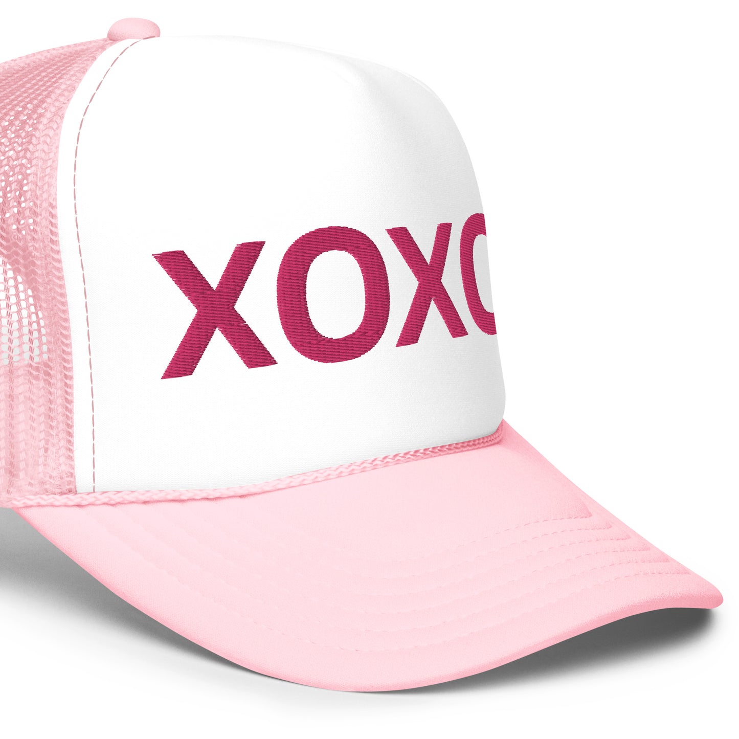 Kisses and Hugs Embroidered Trucker Hat