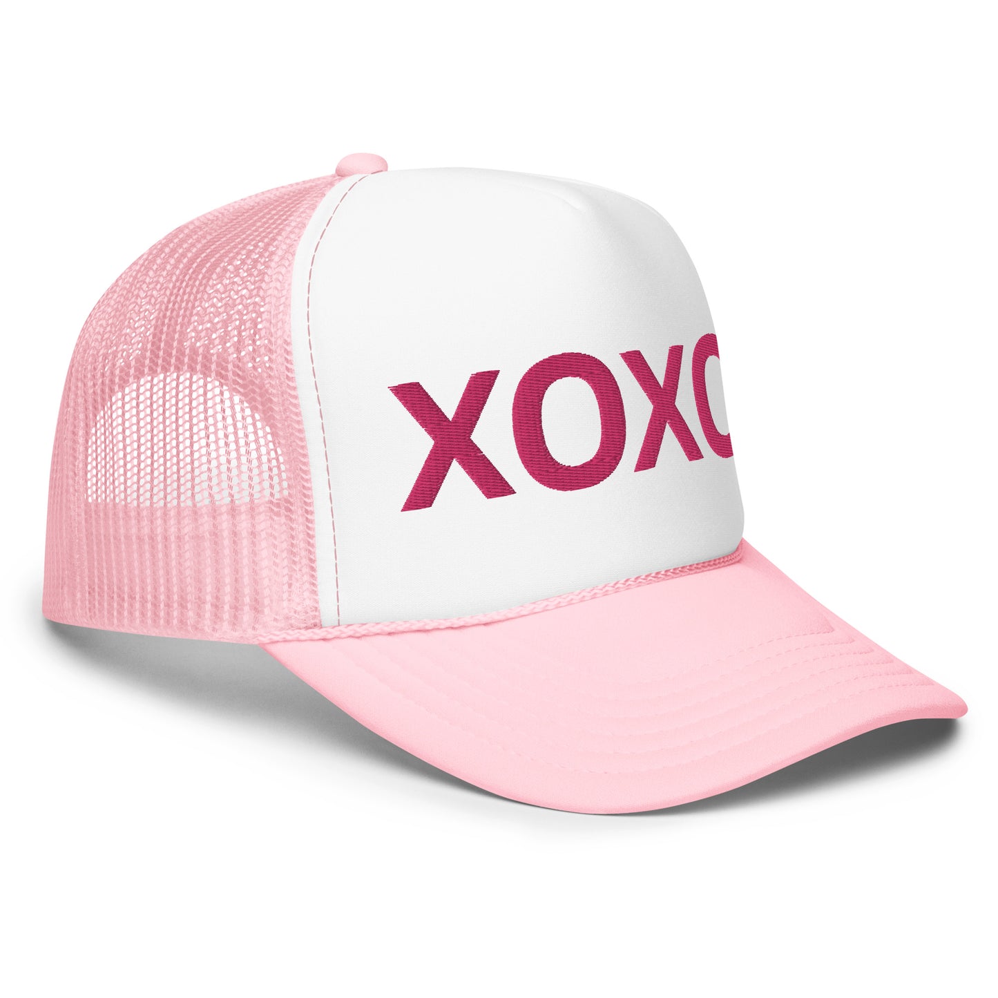 Kisses and Hugs Embroidered Trucker Hat