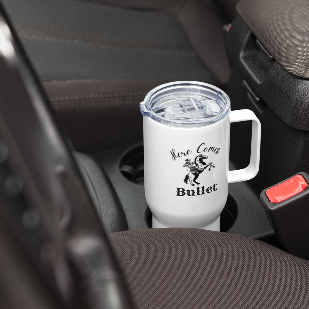 Here Comes Bullet O-State Travel Tumbler