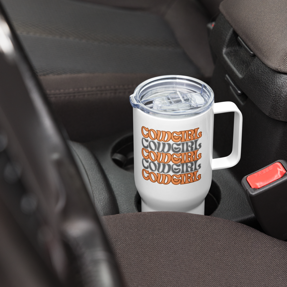 Cowgirl O-State Travel Tumbler