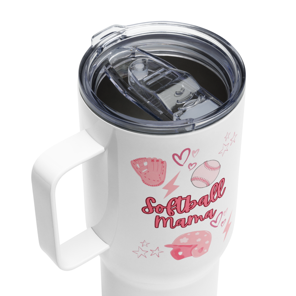 Softball Mama Travel Mug