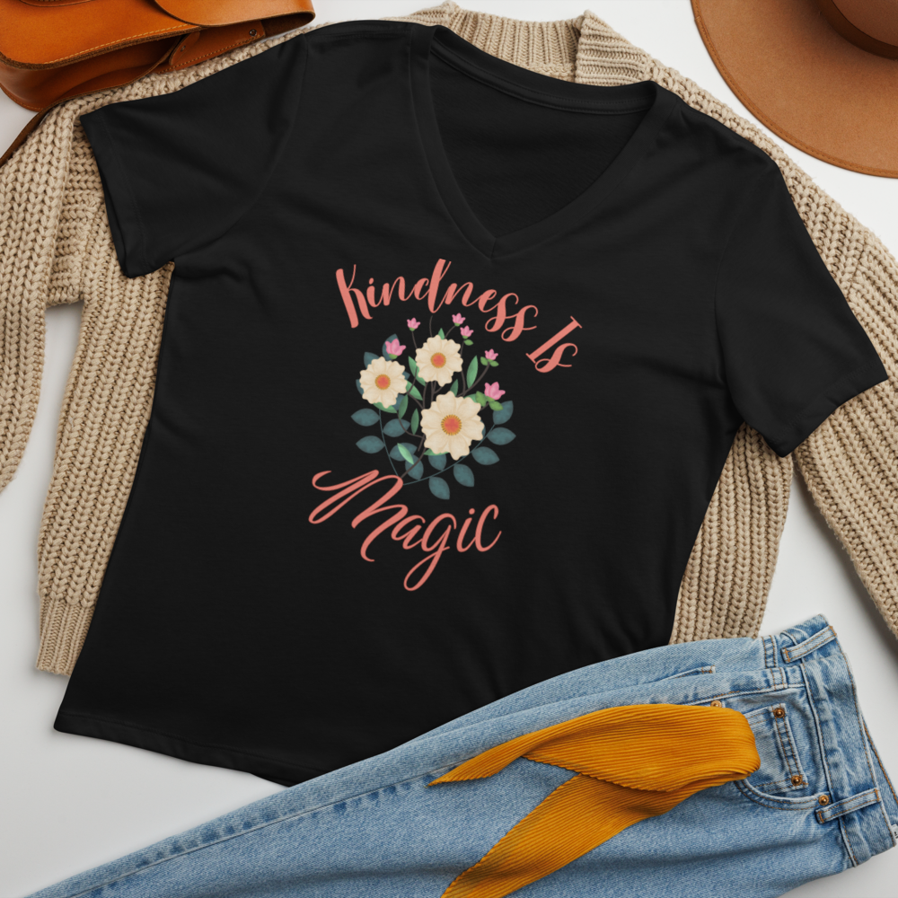 Kindness is Magic Tee In Black