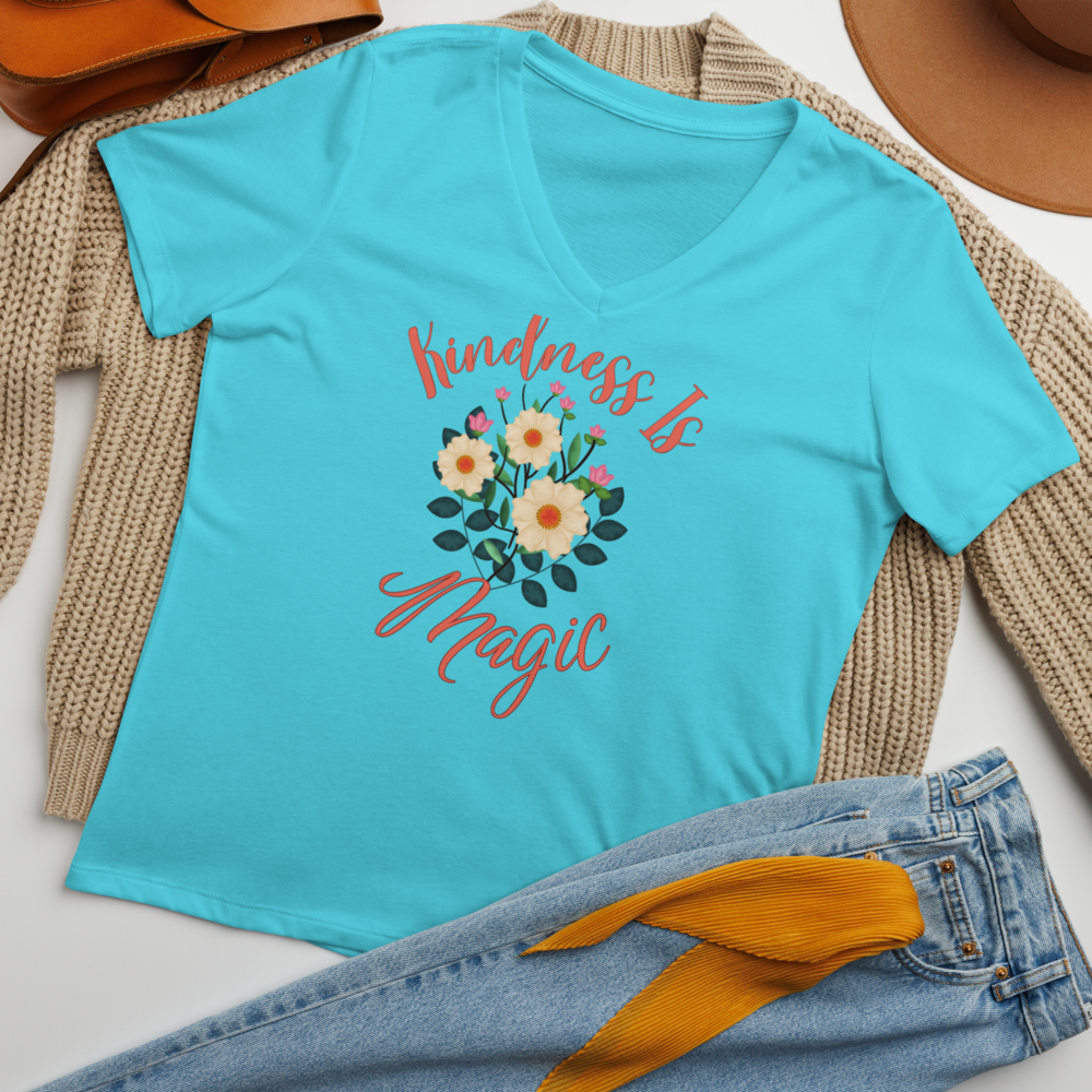 Kindness is Magic Tee In Turquoise