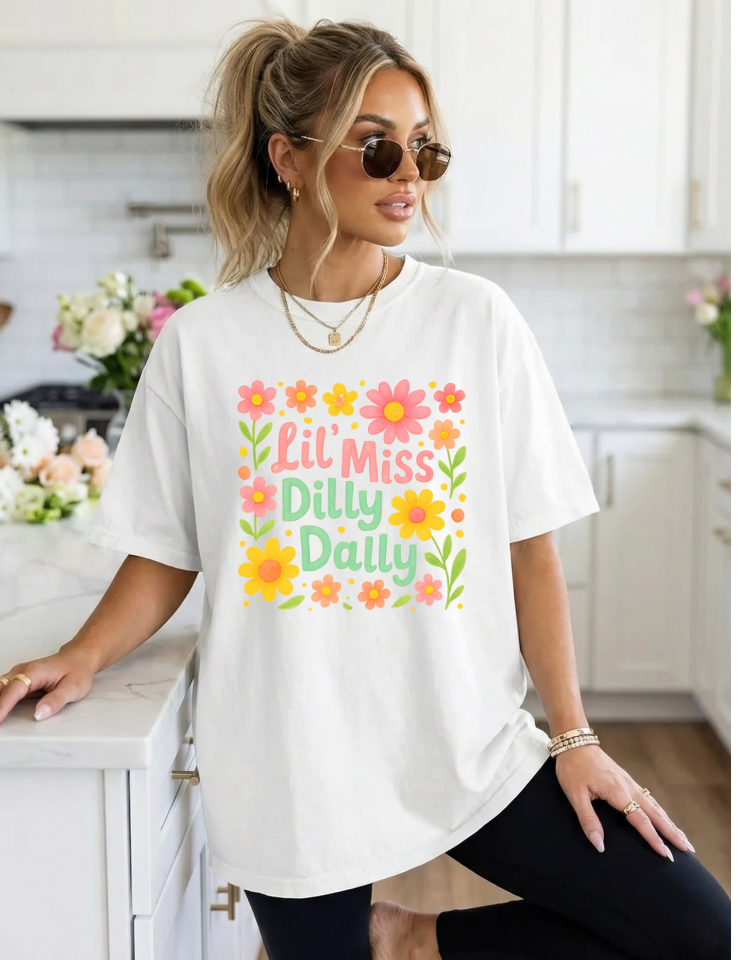 Miss Dilly Dally Graphic Tee