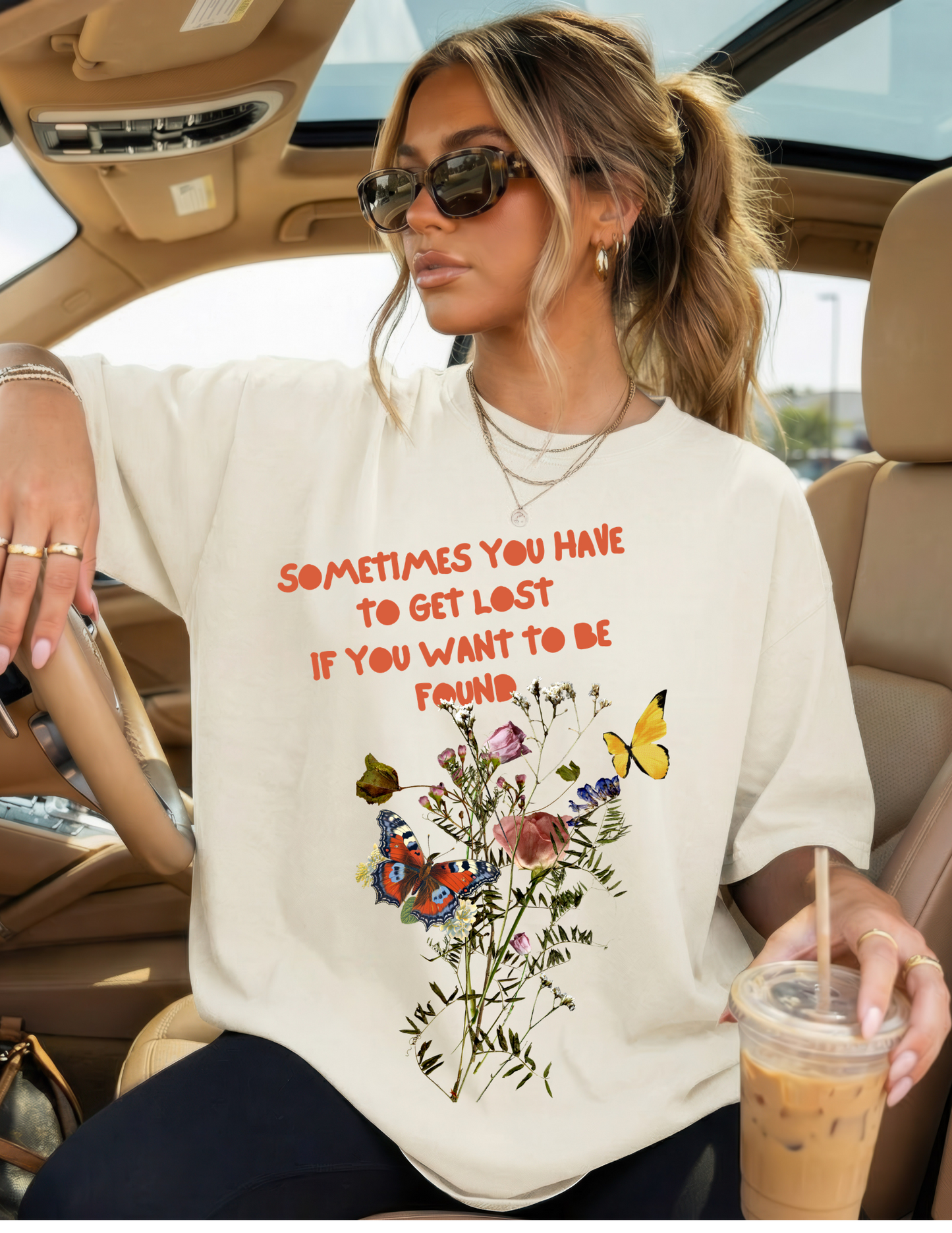 Sometimes You Gotta Get Lost If you Want To Be Found Graphic Tee